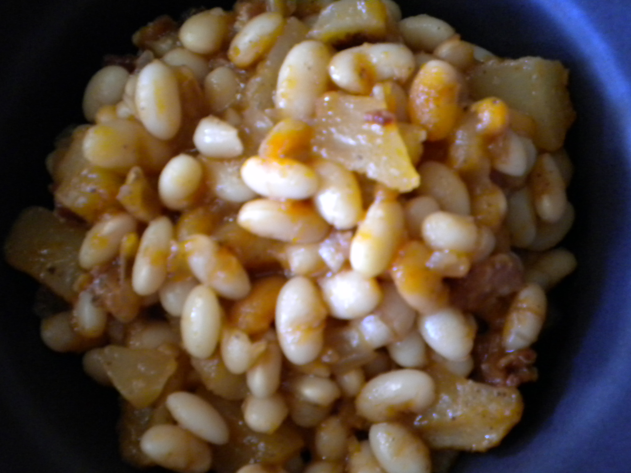 Pear and Bean Bake