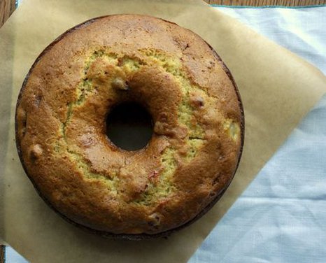 Pear and Cranberry Cake