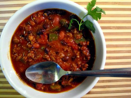 Black Bean and Chorizo Chili