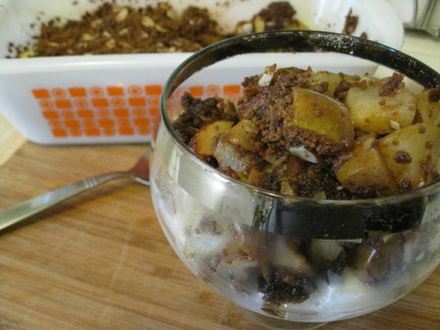 Autumn Spice Pear Crisp