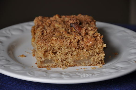 Pear-Filled Cowboy Coffee Cake