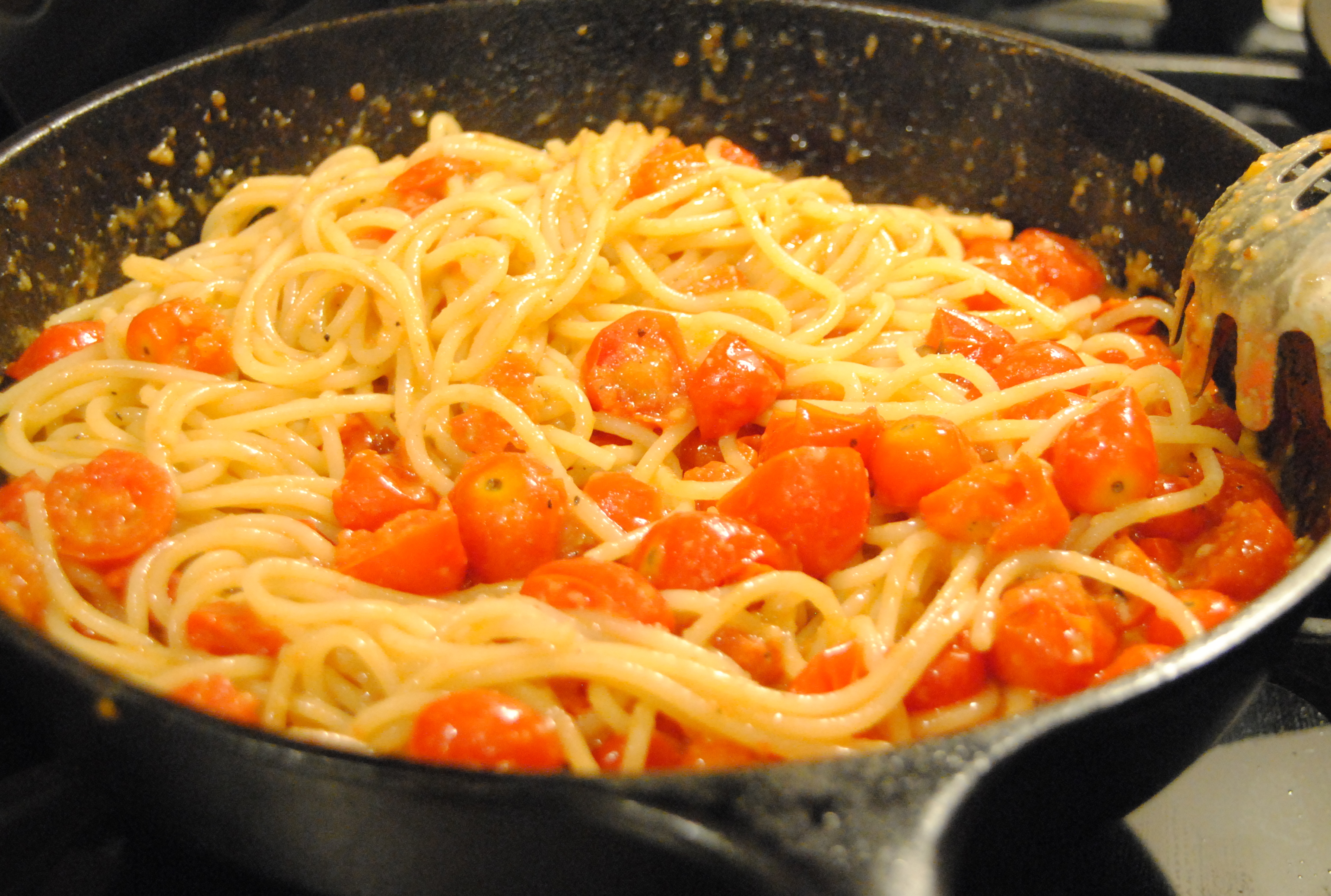 spaghetti-with-cherry-tomatoes-and-pecorino-cheese-recipe-on-food52