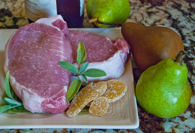 Pork with Pear Sauce
