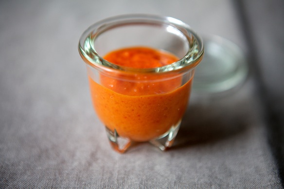 Jean Anderson's Sweet Red Pepper Paste <br>(Massa de Pimentão) 