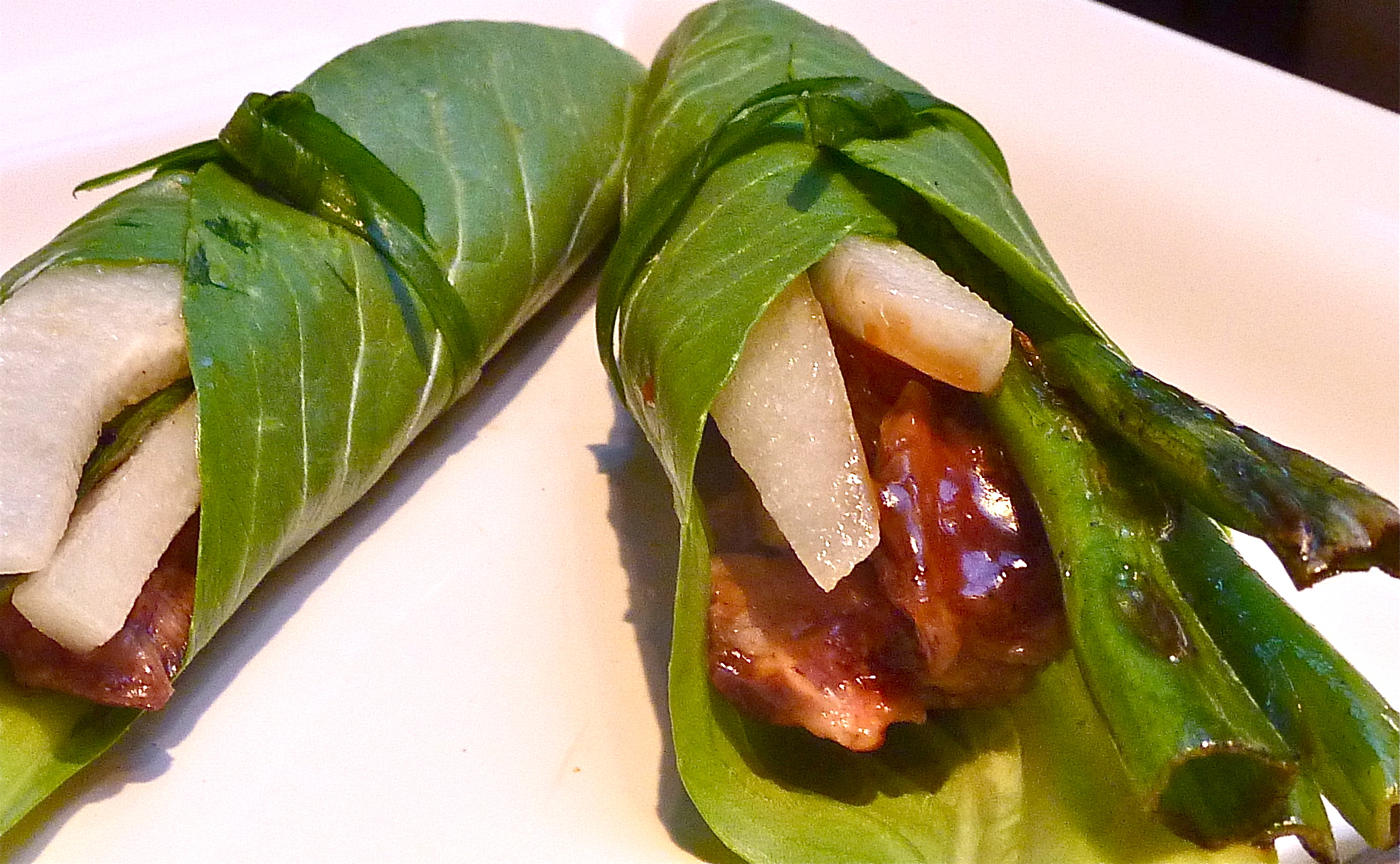 Steak Teriyaki with Pickled Pear