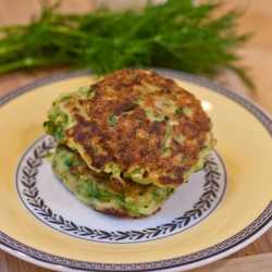 Zucchini Pancakes with Dill