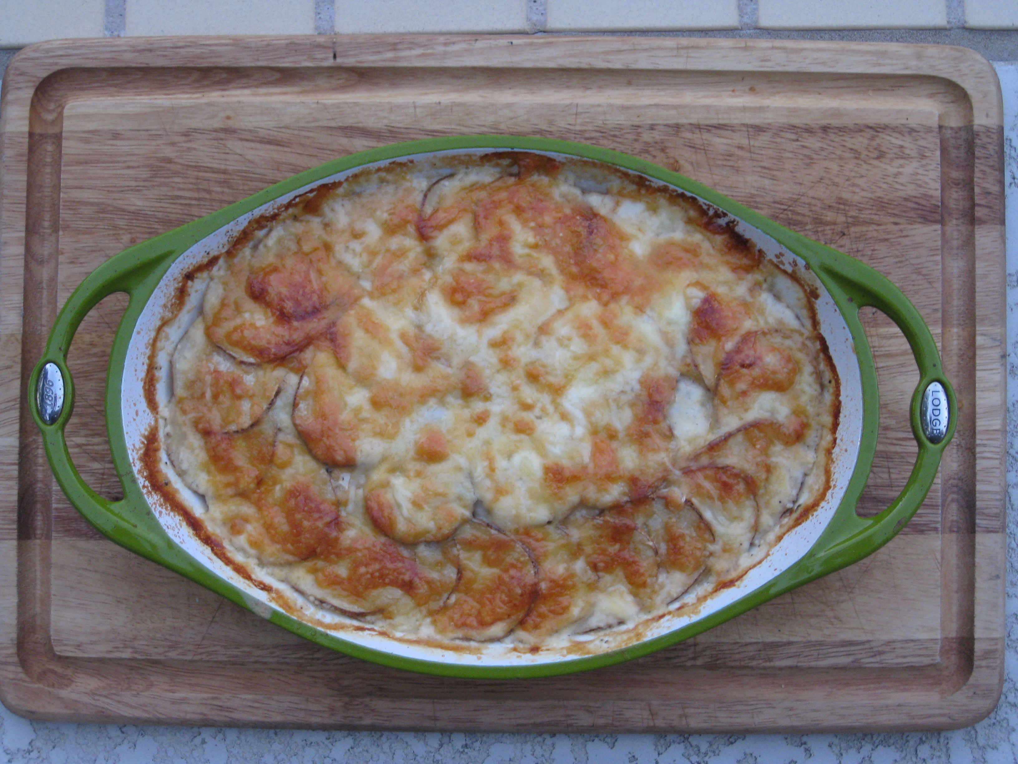 Scalloped Potatoes and Celery Root