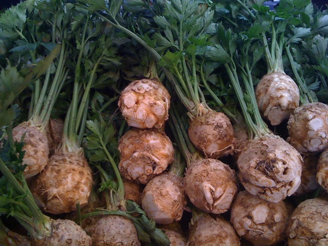 Green Celeriac Mash