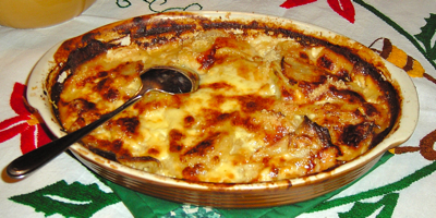 Gratin Dauphinois à Lyon (REALLY Rich Potato Gratin!)