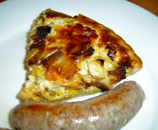 Leek and Bacon Pie