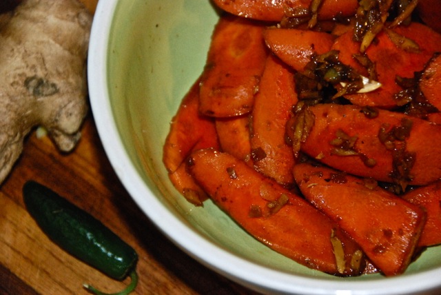 Spiced Carrots for Autumn