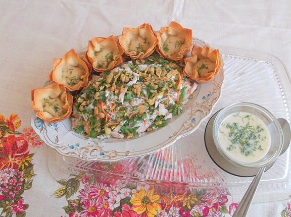 Jewish Peasant Turnip and Carrot Salad, Dressed-Up for    Rosh Hashanah