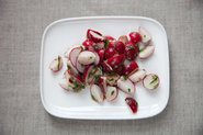 Radish Salad with Anchovy Sauce