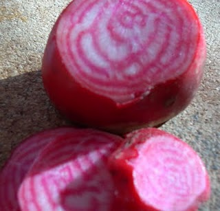 Thyme Scented Roast Beets, Carrots and Leeks