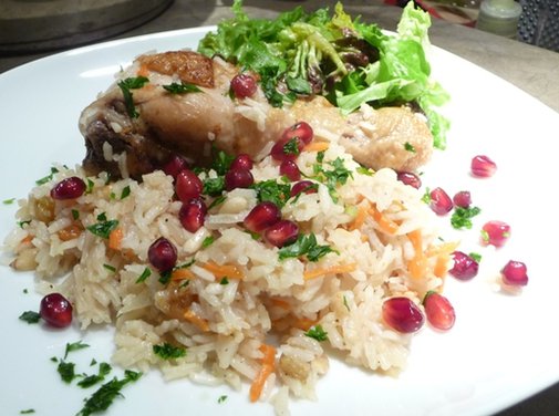 Best Rice and Chicken One Pot Dish (a take on Oshpelo\Pilaf) 