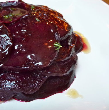Beets Anna with Maple Butter