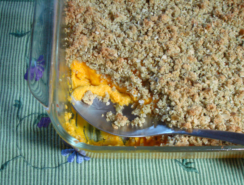 Autumn Casserole with Savory Streusel Topping