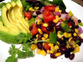Black Bean and Corn Fiesta Salad