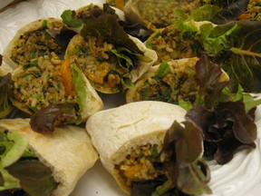 Southwestern Rice Salad Sandwich Filling