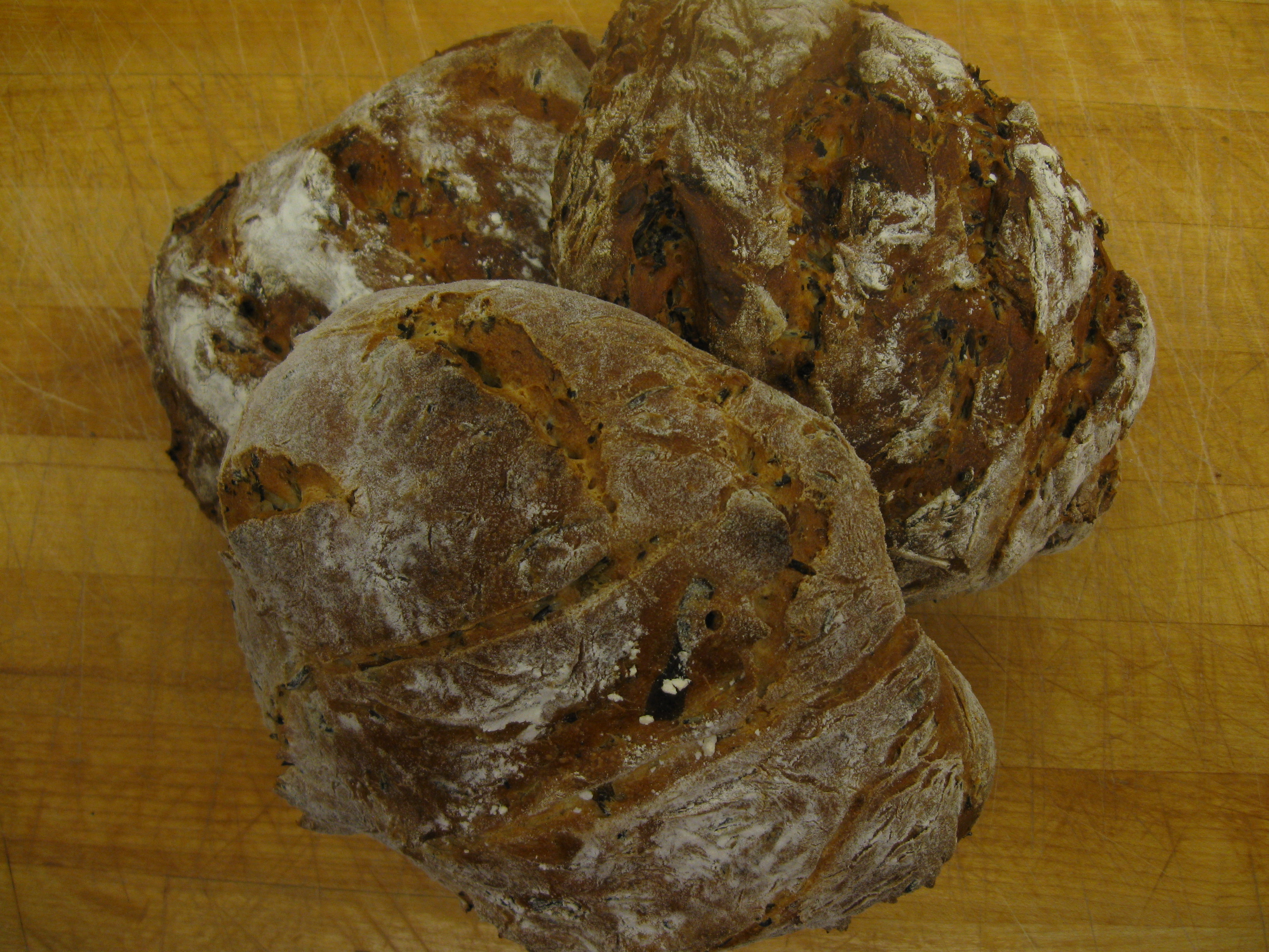 Wild Rice & Green Onion Bread
