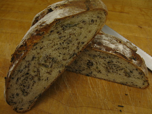 Wild Rice & Green Onion Bread
