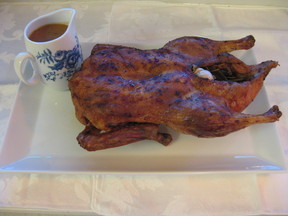 Cajun Roast Duck with Rich Brown Gravy