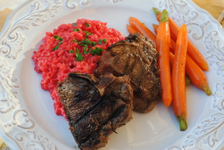 Pickled Beet Risotto
