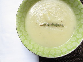 Cauliflower Leek Soup