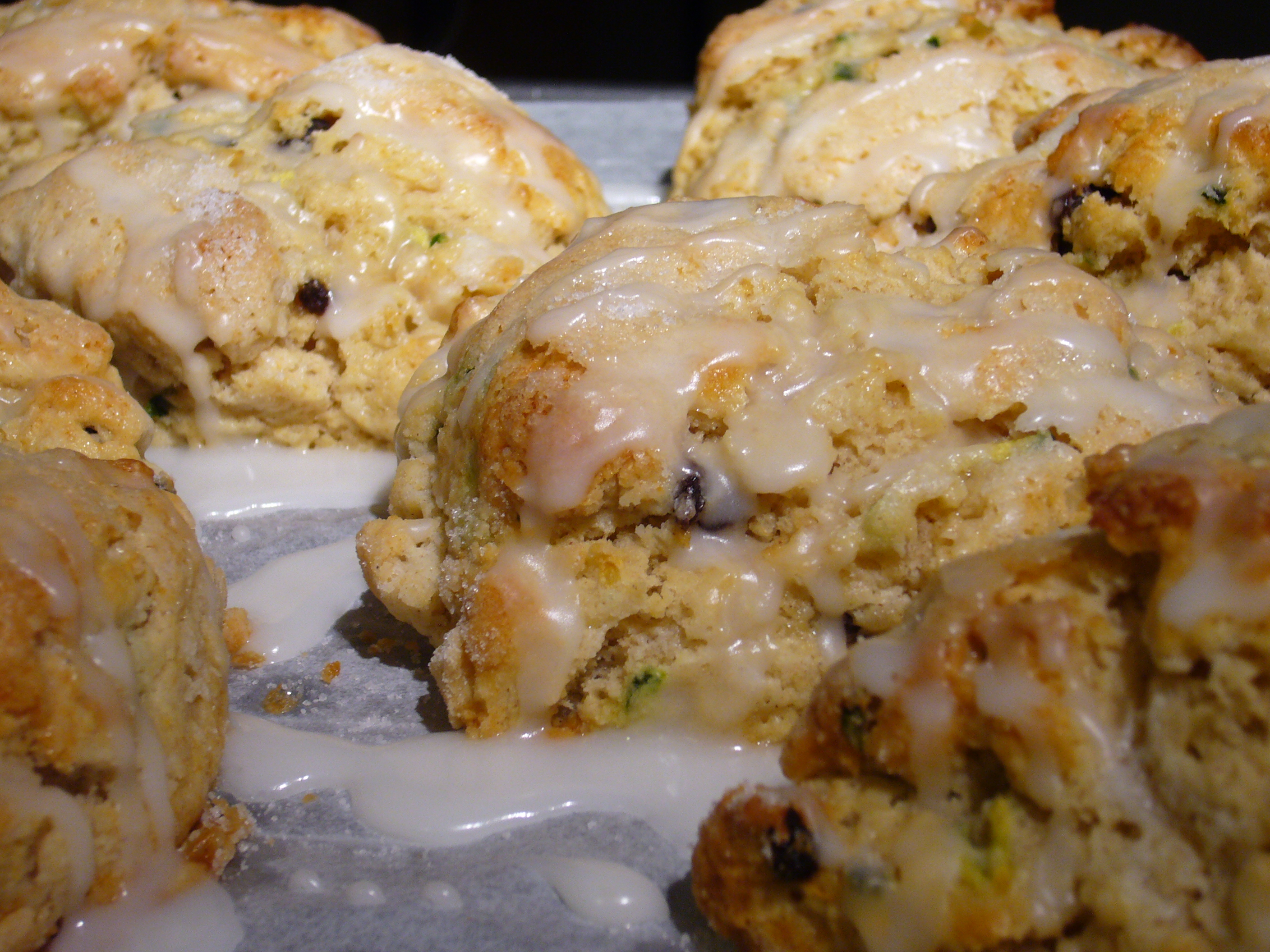 Zucchini-Currant Scones