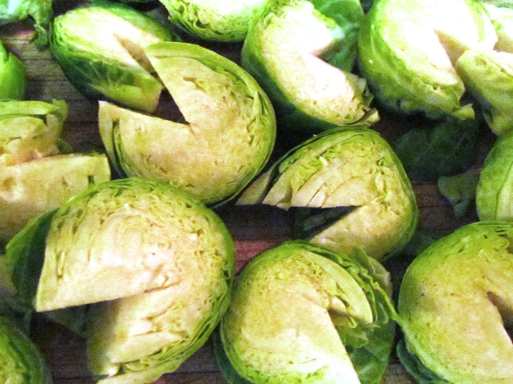 Pac-Man Brussels Sprouts