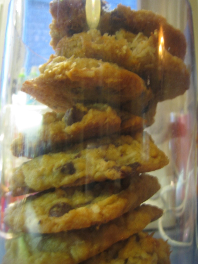 Coconut Chocolate Chip Cookies