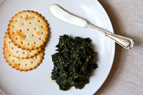 Paula Wolfert's Herb Jam with Olives and Lemon