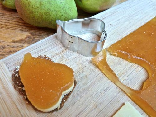 Pear Rosemary Pate de Fruit