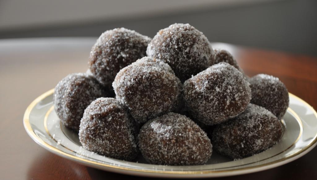 Ginger Plum Brandy Balls