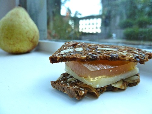 Pear Rosemary Pate de Fruit