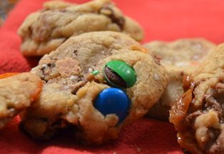 Halloween Candy Bowl Cookies