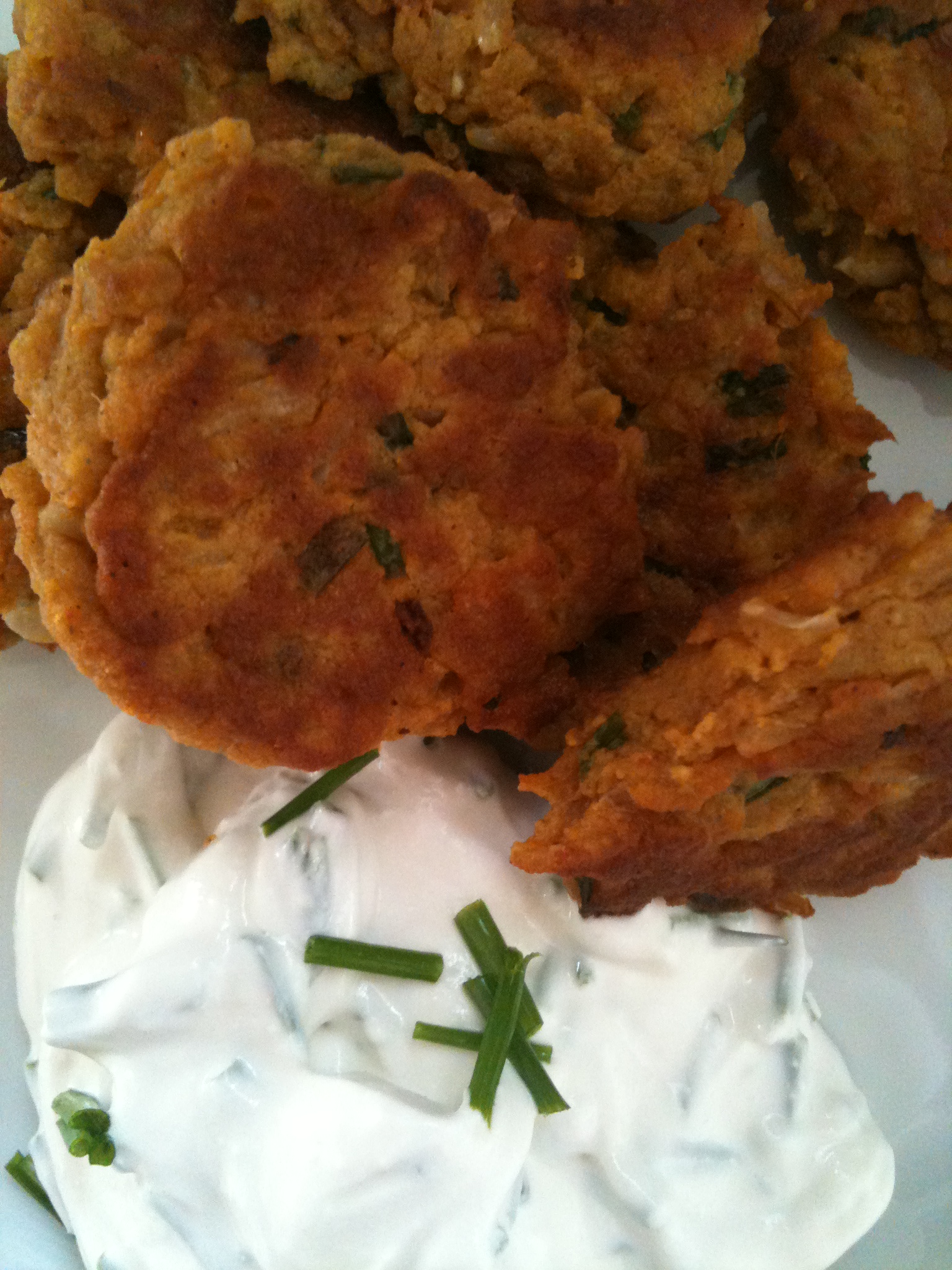 Savory Brown Rice Patties