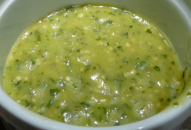 Roasted Tomatillo Salsa
