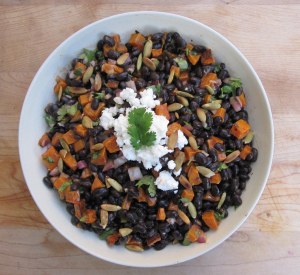 Chipotle Black Bean and Butternut Squash Salad