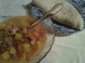 Delicata Squash and Pinto Stew