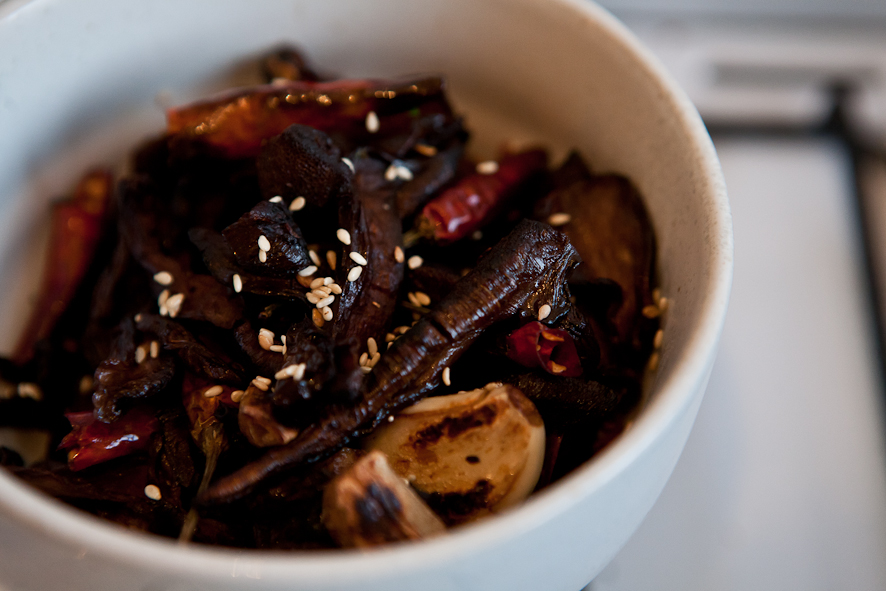 Sichuan Stir-fry Tea Tree Mushrooms