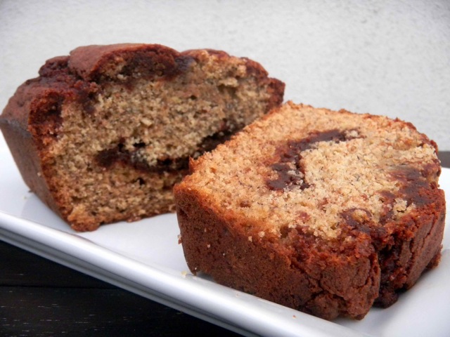 Nutella Banana Bread