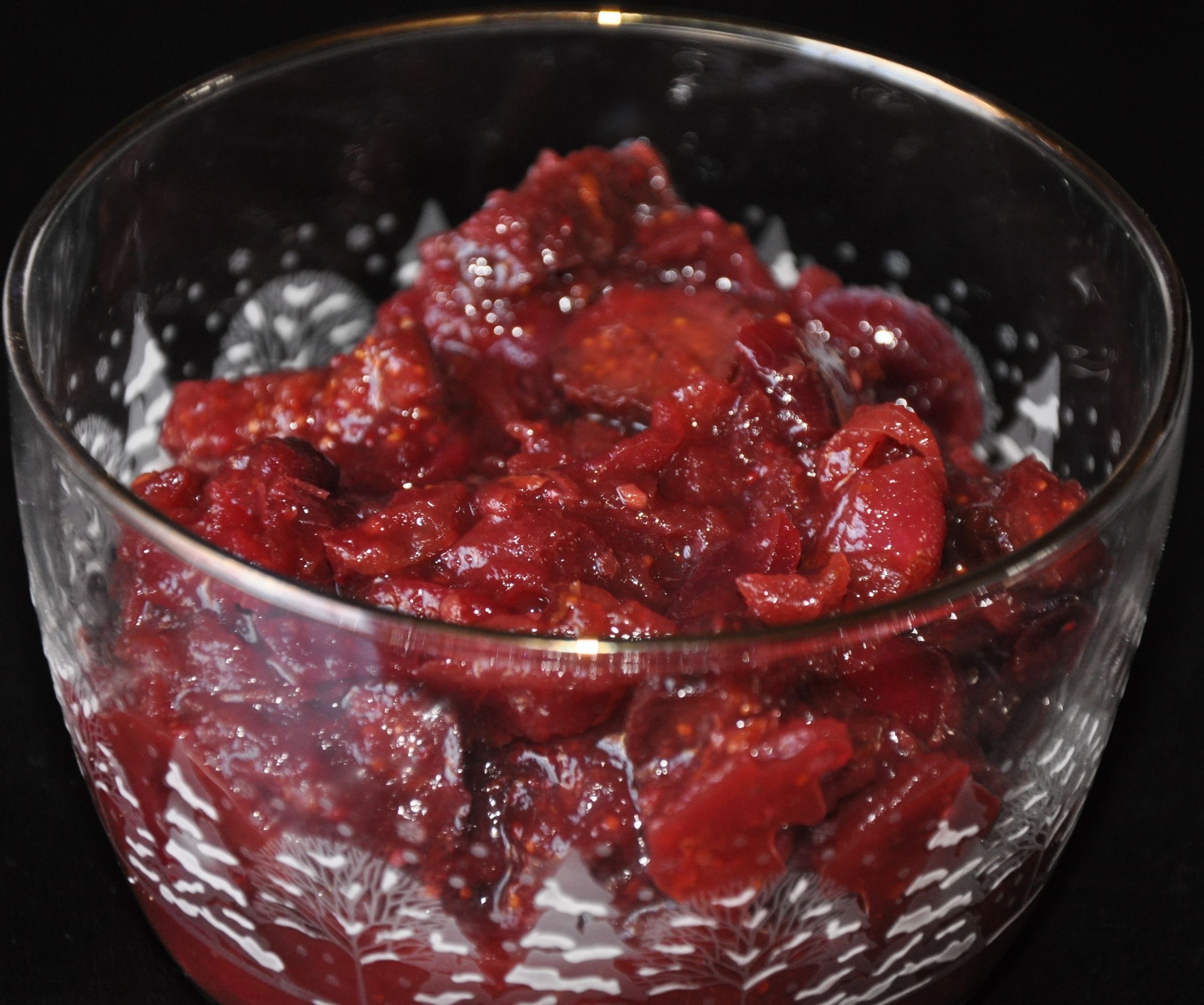 Smoking Bishop Cranberry and Fig Compote
