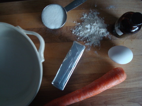 Golden Carrot Souffle