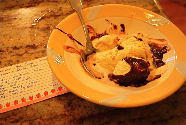 Rhoda's Peppermint Hot Fudge Sauce