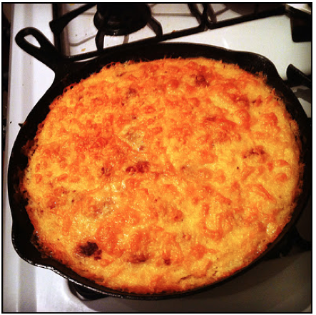 Sausage & Cheese Grit Casserole