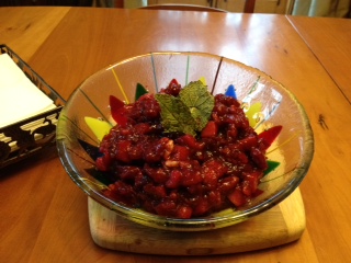 Cranberry Apple Compote