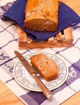 Pear Honey Buckwheat Bread