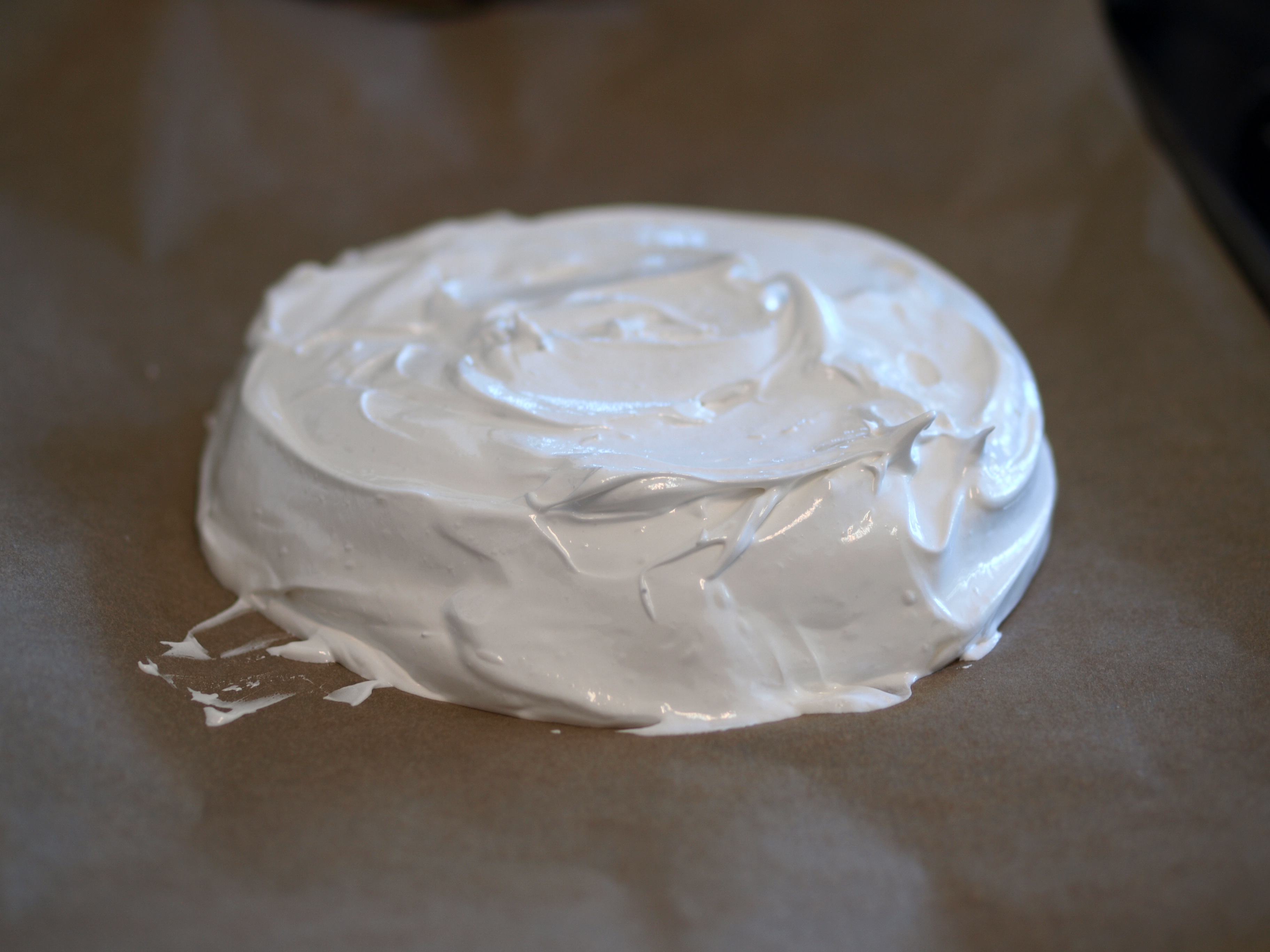 Australian Pavlova with Seasonal Fruit