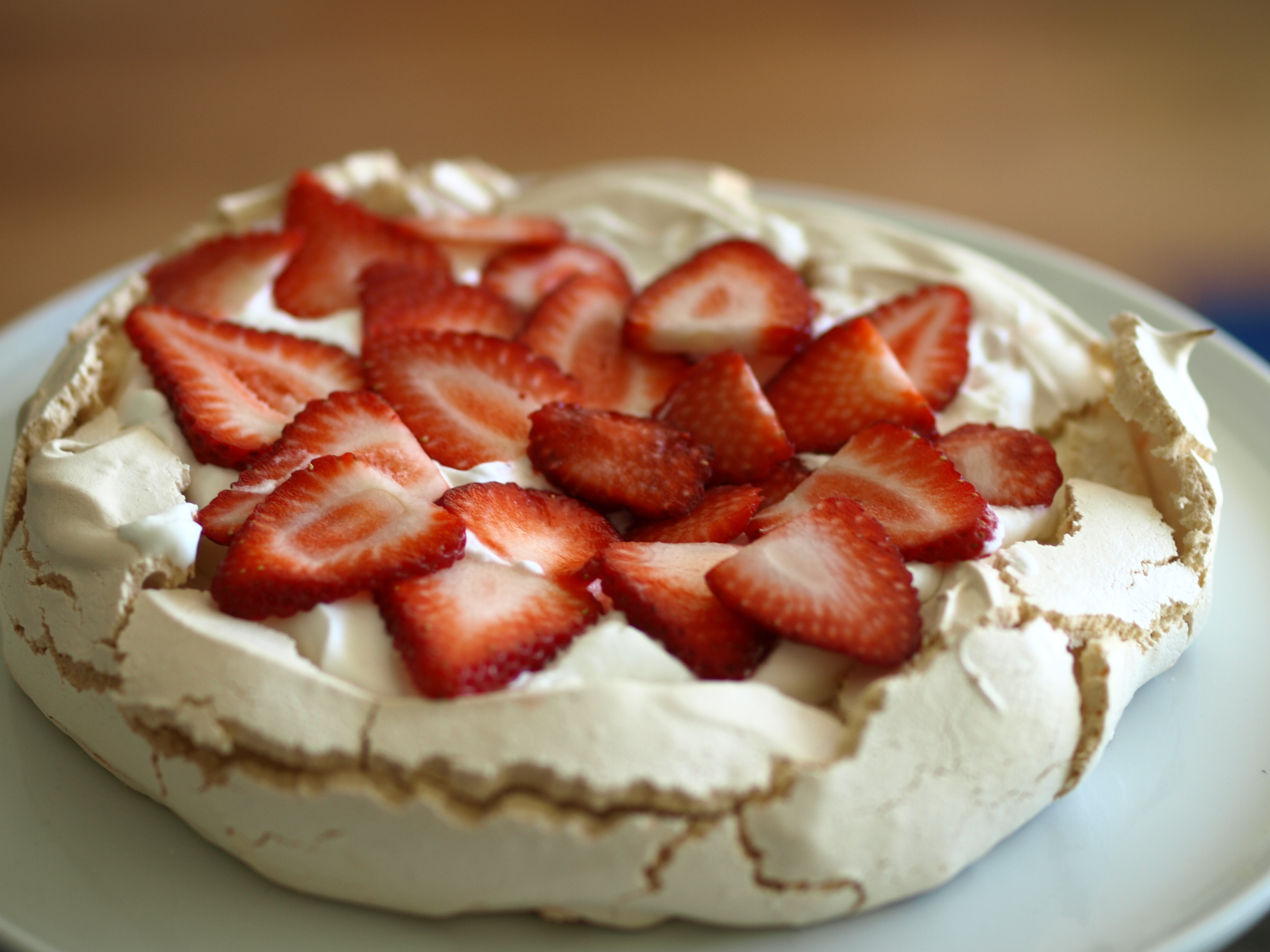 Australian Pavlova with Seasonal Fruit